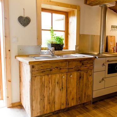 kitchen, Tröglesalm, Matrei in Osttirol, Tirol, Tyrol, Austria