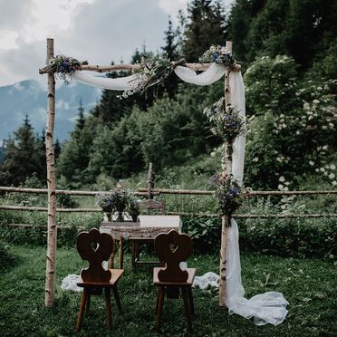 Heiraten auf der Alm, Meine kleine Alm, Mühlbach am Hochkönig, Salzburg, Salzburg, Österreich