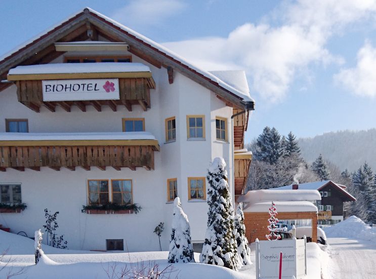 Biohotel Schratt: Winterurlaub in Bayern - Berghüs Schratt, Oberstaufen-Steibis, Allgäu, Bayern, Deutschland