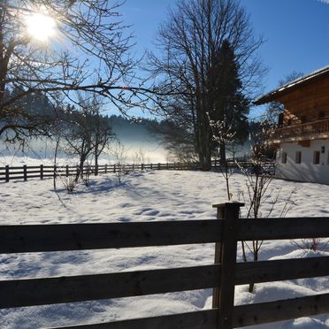 Winter, Bauernhaus Unterleming, Angerberg, Tirol, Tirol, Österreich