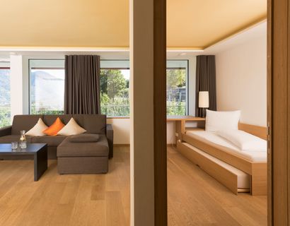 Bio- und Wellnesshotel Pazeider: Suite south balcony