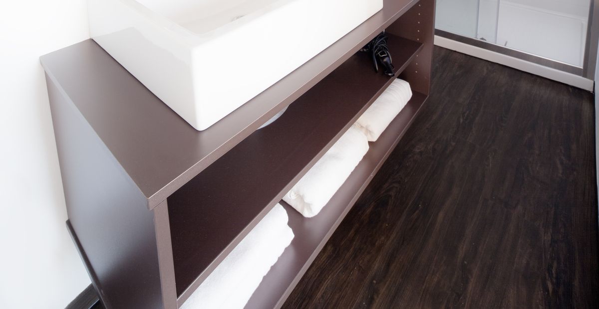 Badezimmer im Apartment für Paarurlaub in der Steiermark 4/6