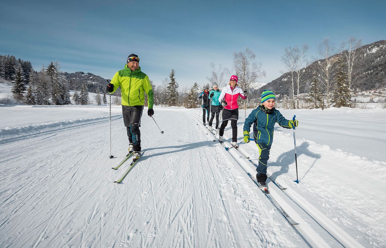 Weissensee Langlaufen