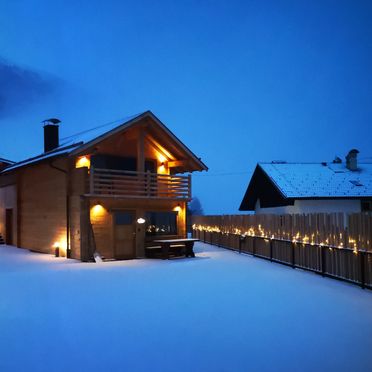 Winter, Chalets Lagaun, Schnalstal, Südtirol, Trentino-Südtirol, Italien