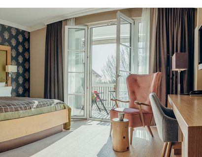 thermal retreat & wellness resort DAS MÜHLBACH: Doppelzimmer Landromantik