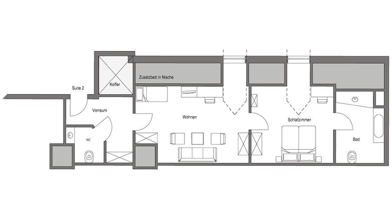 thermal retreat & wellness resort DAS MÜHLBACH: Kastaniensuite image #4