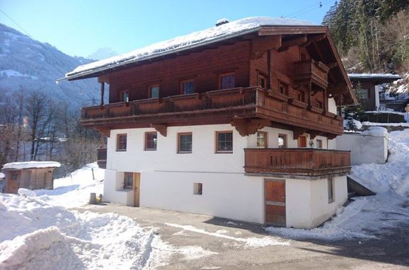 winter, Ferienhaus Kreuzlauhof, Mayrhofen, Tirol, Tyrol, Austria