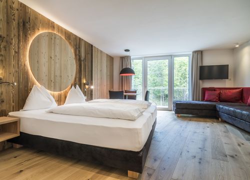 Biohotel Steineggerhof Zimmer Mars (1/3) - Bio- und Bikehotel Steineggerhof