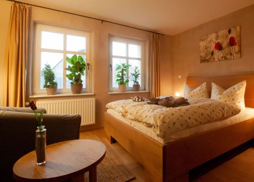 Room in the organic guest house (1/1) - Fastenhof Behm