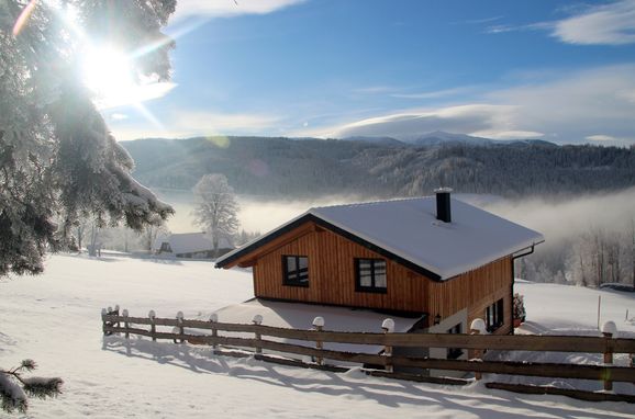 Winter, Chalet Langhans, St. Gertraud - Lavanttal, Kärnten, Carinthia , Austria