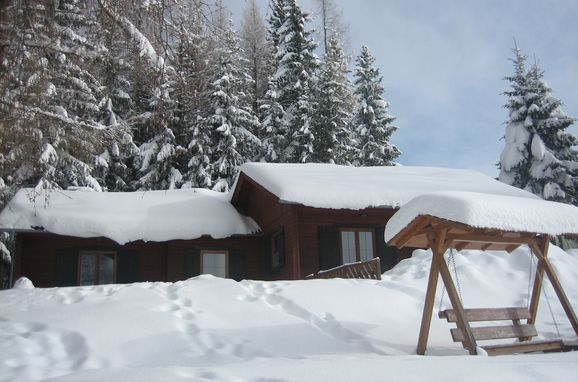 Winter, Langhans Hütte 1, St. Gertraud - Lavanttal, Kärnten, Carinthia , Austria