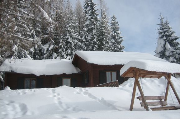 Winter, Langhans Hütte 1, St. Gertraud - Lavanttal, Kärnten, Kärnten, Österreich