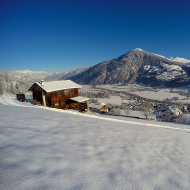 Winter, Waldhütte, Kaltenbach im Zillertal, Tirol, Tirol, Österreich