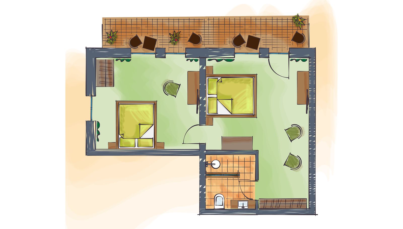 Gartenstube image 4 - Bauernhofhotel Golchener Hof