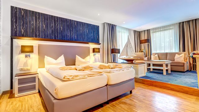1- Raum Kapitänszimmer mit Balkon