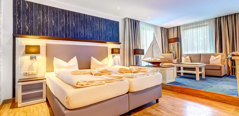 1- Raum Kapitänszimmer mit Balkon