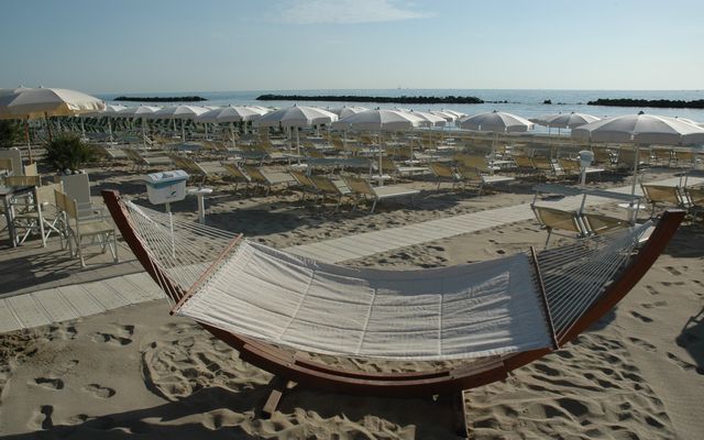 Hängematte am Strand