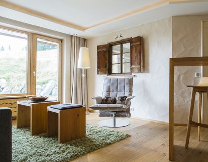 Berghotel Schlossanger Alp: HINTERE GARTEN Suite