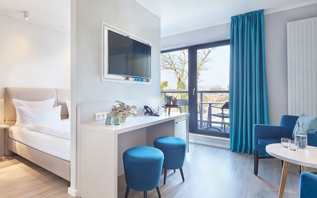 Unterkunft Zimmer/Appartement/Chalet: Familienkoje Landblick | 28 qm - 2-Raum