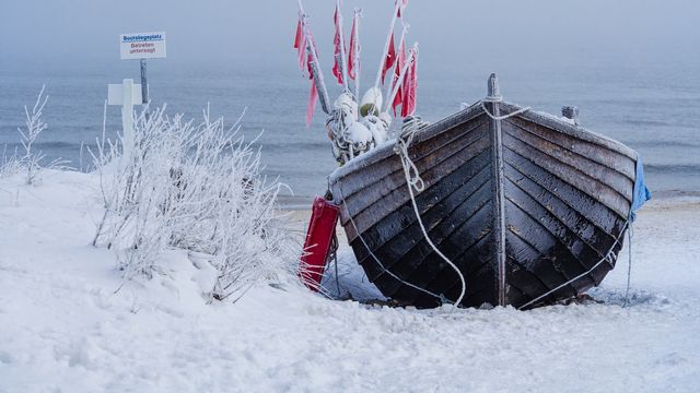 Meerweh im Winter