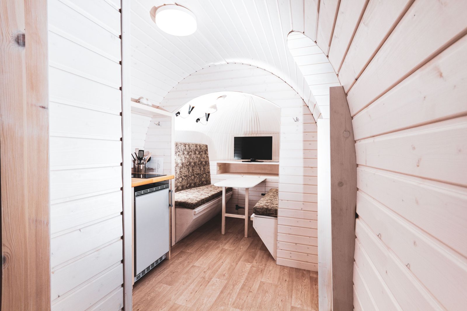 biohotel bruggerhof camping mobile home igluhut