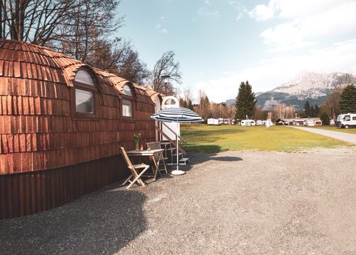 biohotel bruggerhof camping mobile home igluhut (4/5) - Bruggerhof – Camping, Restaurant, Hotel