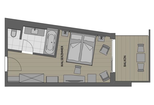 Walserzimmer 30m² Panoramabalkon image 5 - SPA-Hotel Das Schäfer 