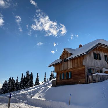 Winter, Hüttenzauber Lachtal, Schönberg-Lachtal, Steiermark, Österreich