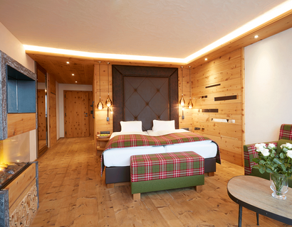 Mountain & Spa Resort Alpbacherhof: Living comfort room dream view