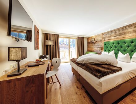 Hotel Room: Double room Jagdstudio - Lechquell Hotel Post