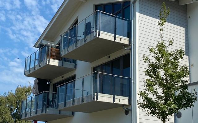 Rückansicht des Gebäudes