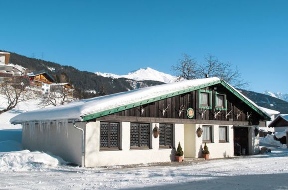 Außen Winter 27 - Hauptbild, Jagdhütte Biedenegg im Oberinntal, Fliess/Landeck/Tirol West, Fliess, Tirol, Österreich