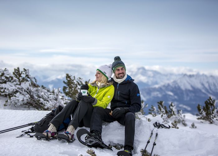 Schneegestöber im Hotel