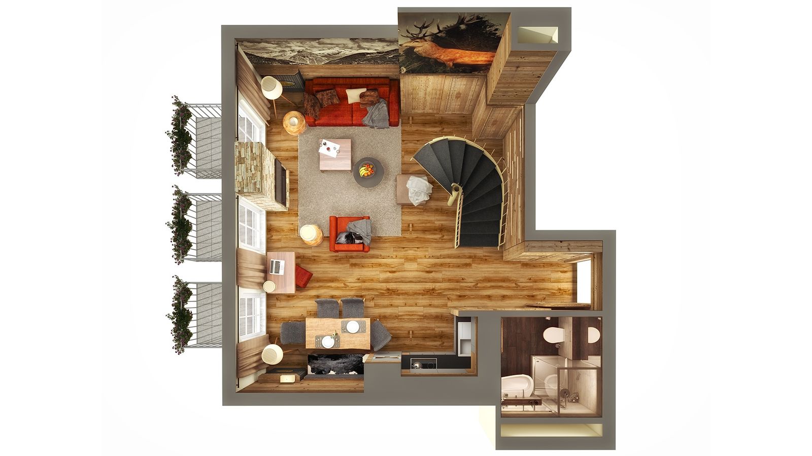 Tower Suite image 5 - MONDI Hotel Bellevue Gastein