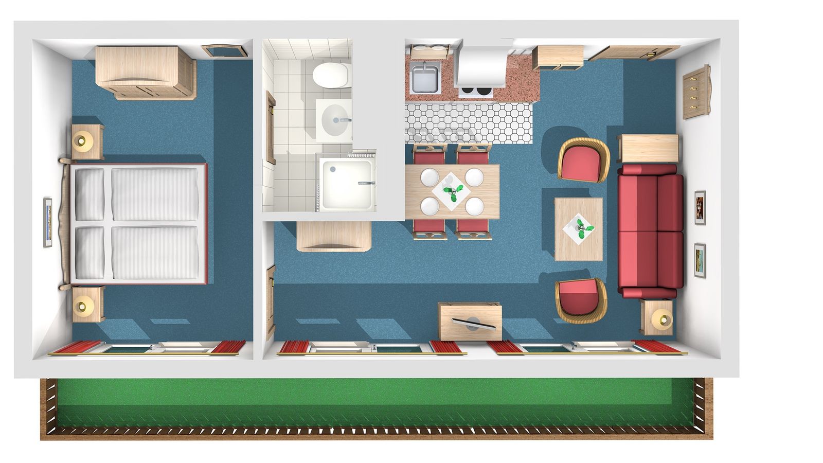 Appartement Süd image 6 - MONDI Resort Oberstaufen