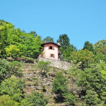 Außen Sommer 2, Ferienhaus Ca' Rossa, Porlezza, Luganer See, Lombardei, Italien