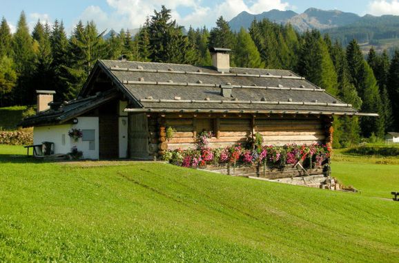 Außen Sommer 1 - Hauptbild, Chalet Tabia, Predazzo, Dolomiten, Trentino-Südtirol, Italien