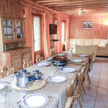 Innen Sommer 4, Chalet Mendiaux, Saint Gervais, Savoyen - Hochsavoyen, Auvergne-Rhône-Alpes, Frankreich