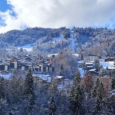 Innen Winter 25, Chalet Mendiaux, Saint Gervais, Savoyen - Hochsavoyen, Auvergne-Rhône-Alpes, Frankreich