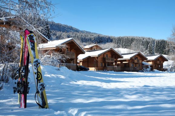 Außen Sommer 1 - Hauptbild, Chalet bois de Champelle, Morillon, Savoyen - Hochsavoyen, Auvergne-Rhône-Alpes, Frankreich