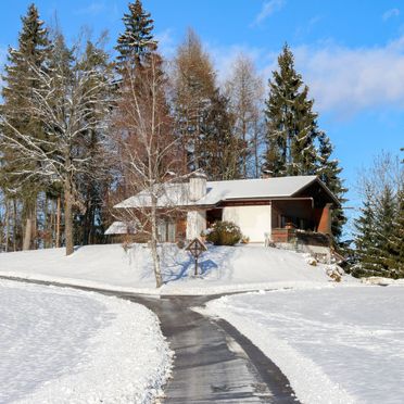 Außen Winter 31, Hütte Rustika am Wörthersee, Klagenfurt am Wörthersee, Kärnten, Kärnten, Österreich