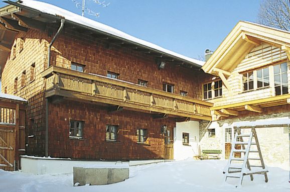 Außen Winter 30 - Hauptbild, Ferienhütte Mader, Bischofsmais, Bayerischer Wald, Bayern, Deutschland