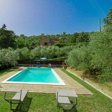 Außen Sommer 2, Villa il Riccio, Cortona, Arezzo, Cortona und Umgebung, Toskana, Italien