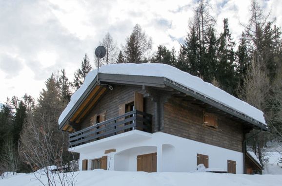 Außen Winter 18 - Hauptbild, Chalet Edelweiss in La Tzoumaz, La Tzoumaz, Wallis, Wallis, Schweiz