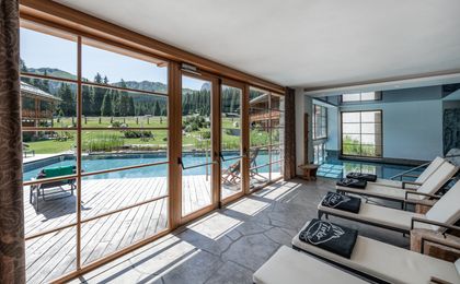 Tirler- Dolomites Living Hotel - Wellnesshotel - Ruhebereich