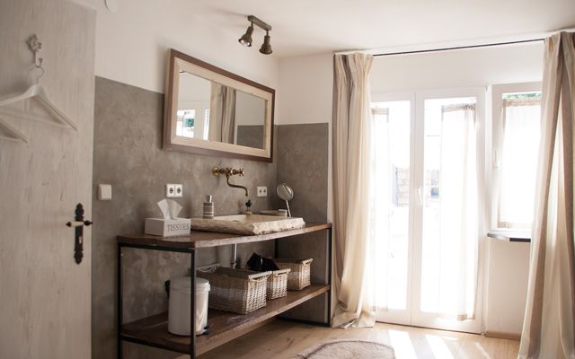biohotel zur scheunenwirtin schwalbennest eg gartenzimmer bad