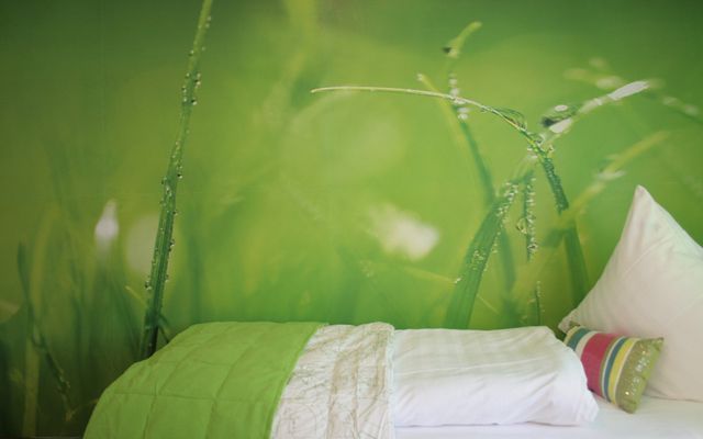 biohotel zur scheunenwirtin ziegerhof zimmer grün