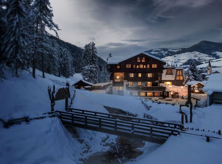 BIO HOTEL Aqua Bad Cortina: Winterurlaub in Südtirol - Aqua Bad Cortina, Sankt Vigil in Enneberg, Dolomiten, Trentino-Südtirol, Italien