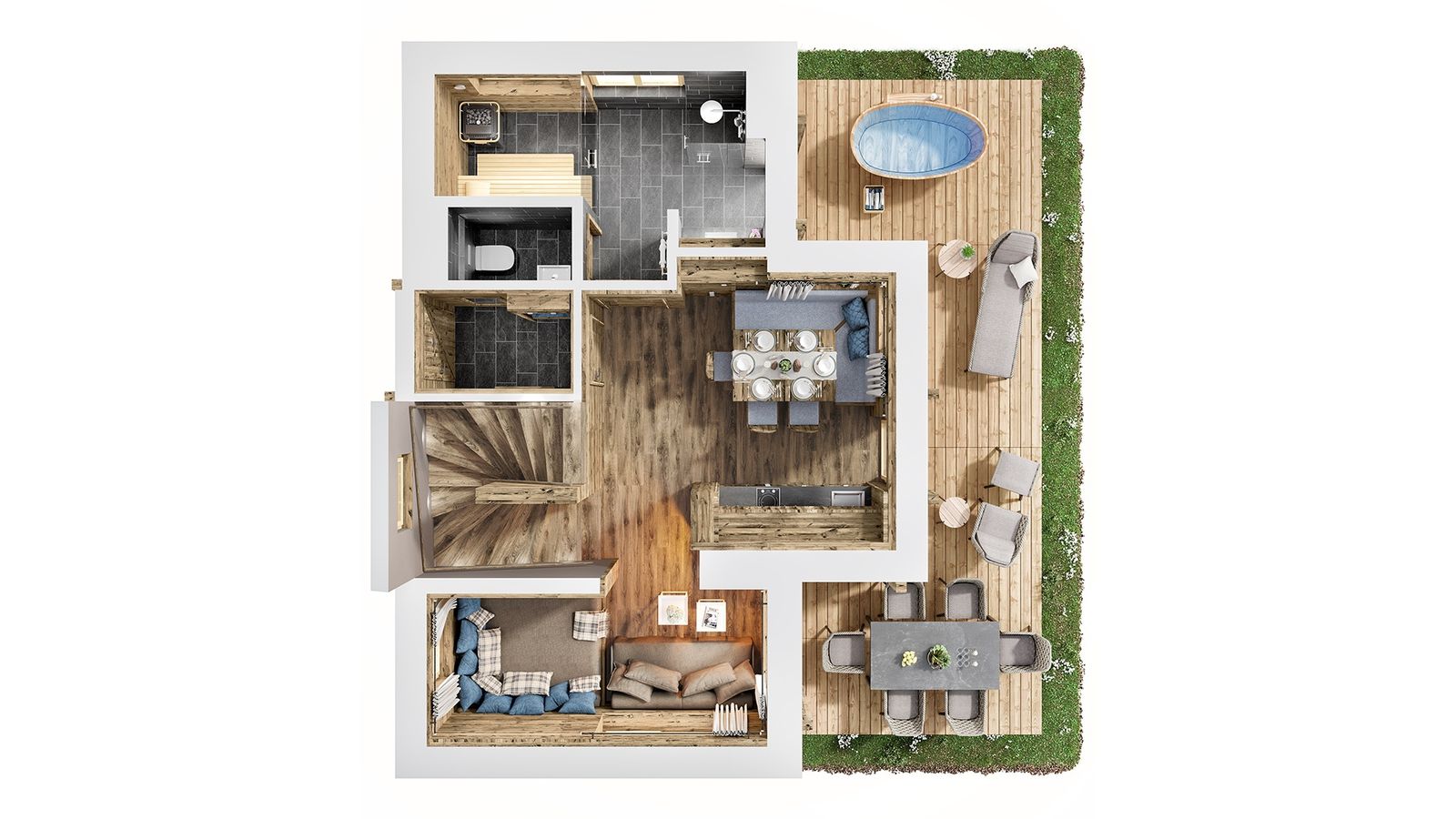 Chalet Klassik image 2 - MONDI Chalets am Grundlsee