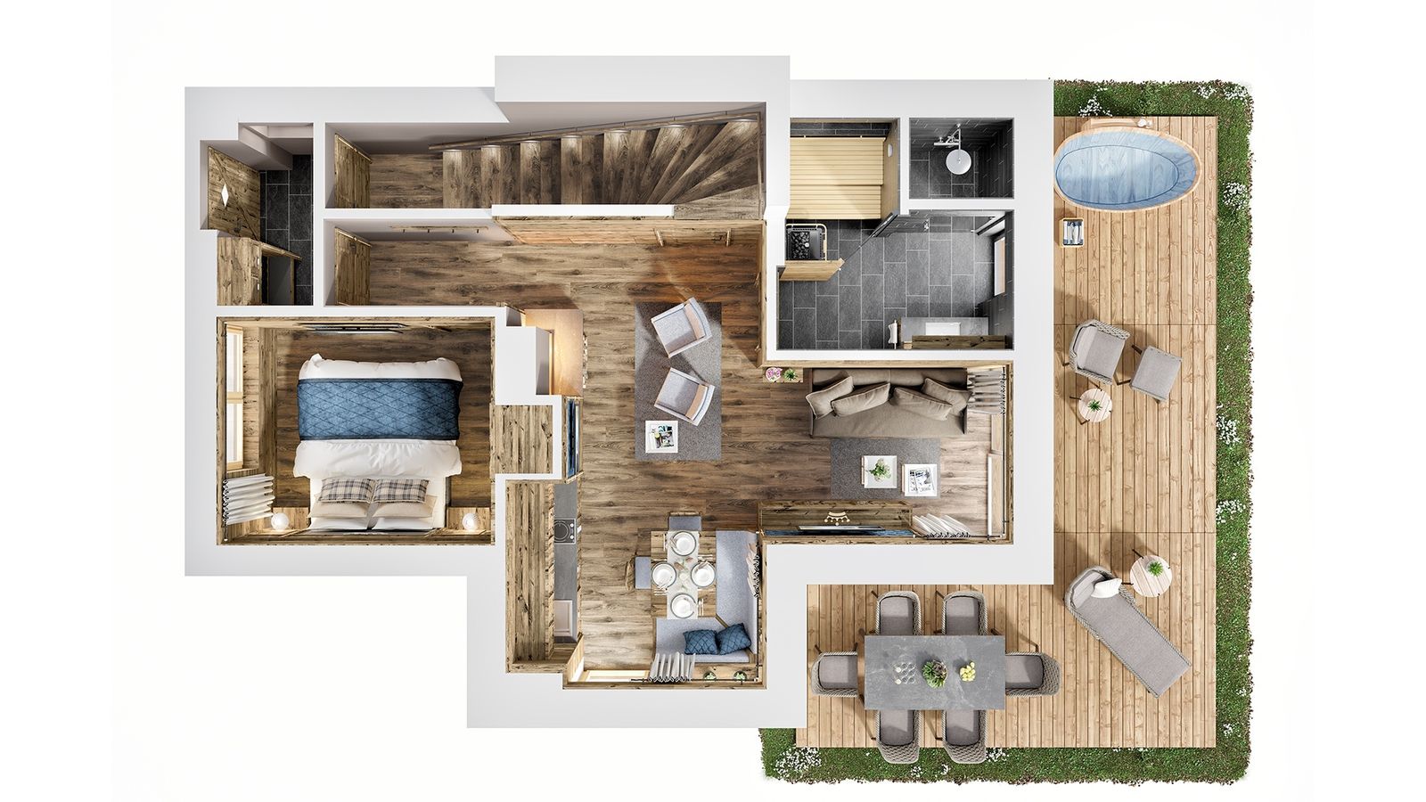 Chalet Deluxe image 2 - MONDI Chalets am Grundlsee